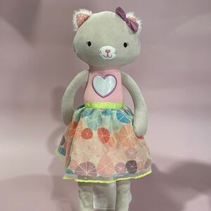 B Softies Maison Battat 15" Kitty Cat Ballerina Plush 2019 Excellent Condition